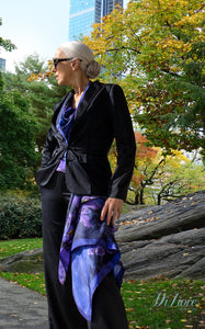 silver hair model, central park, luxury gifts, italian, european, french, fashion model. Womens tops and silk tops, blouses